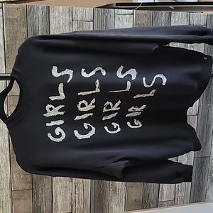 R13 GIRLS GIRLS Black Sweater